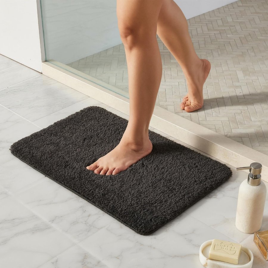 TYUU Bathroom Rugs Non Slip Washable