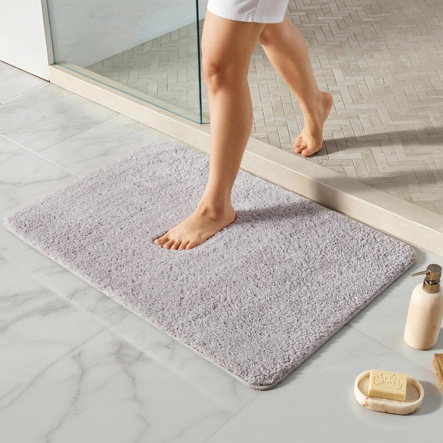 TYUU Bathroom Rugs Non Slip Washable