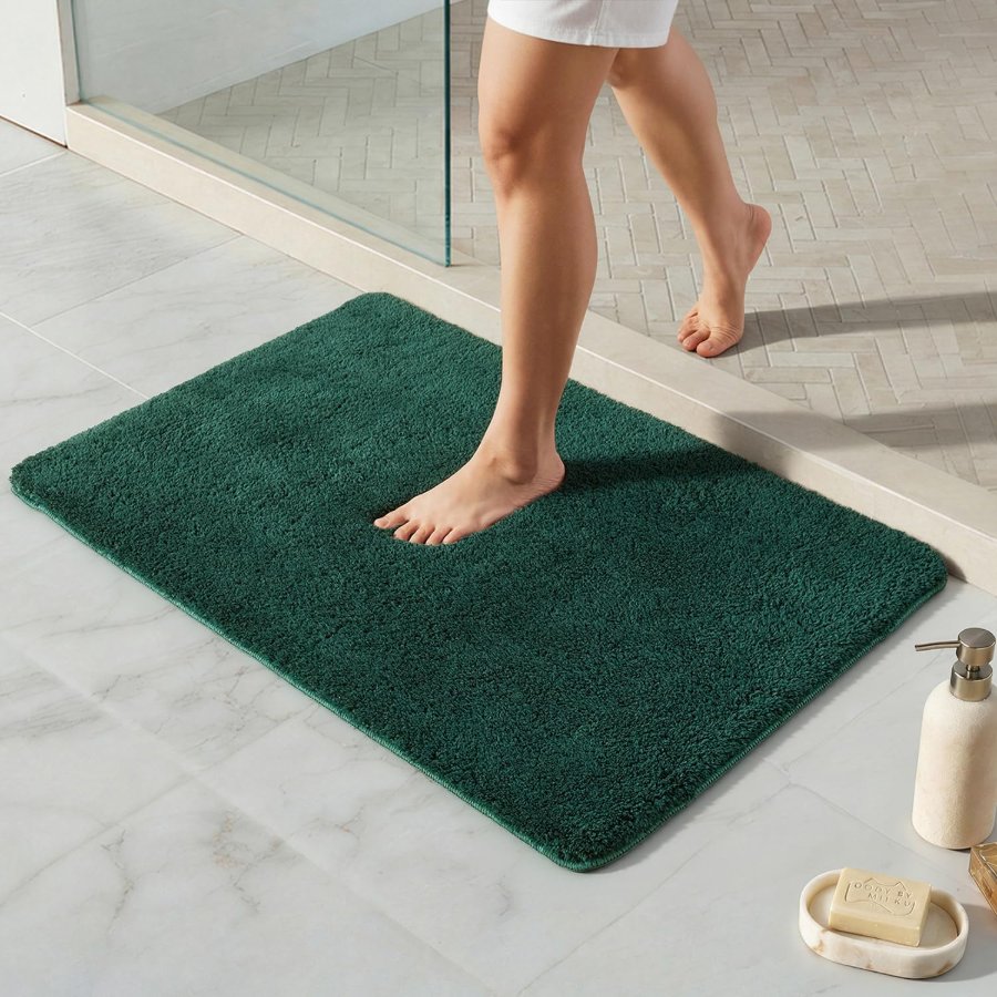 TYUU Bathroom Rugs Non Slip Washable