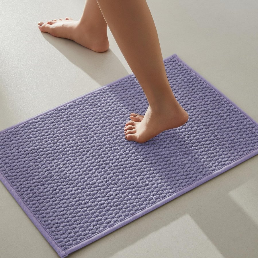 TYUU Bathroom Rugs Non Slip Washable