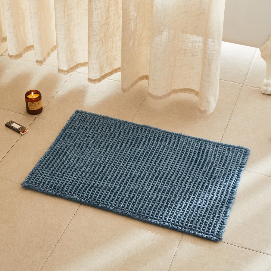 TYUU Waffle Bath Mat