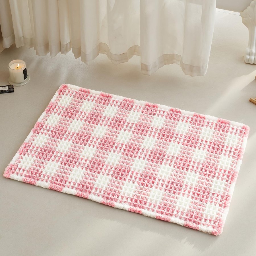 TYUU Waffle Bath Mat