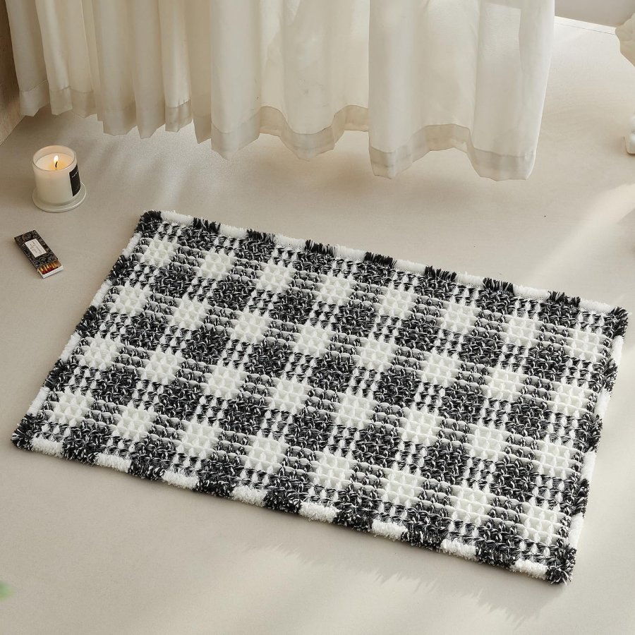 TYUU Waffle Bath Mat